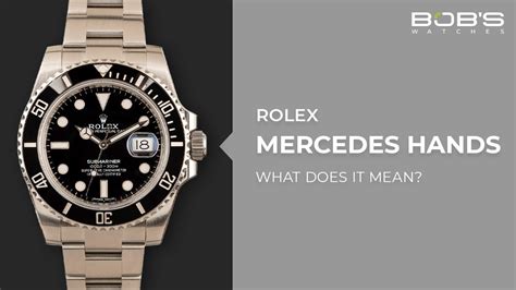 rolex perchè lancette mercedes|rolex sports watch mercedes hands.